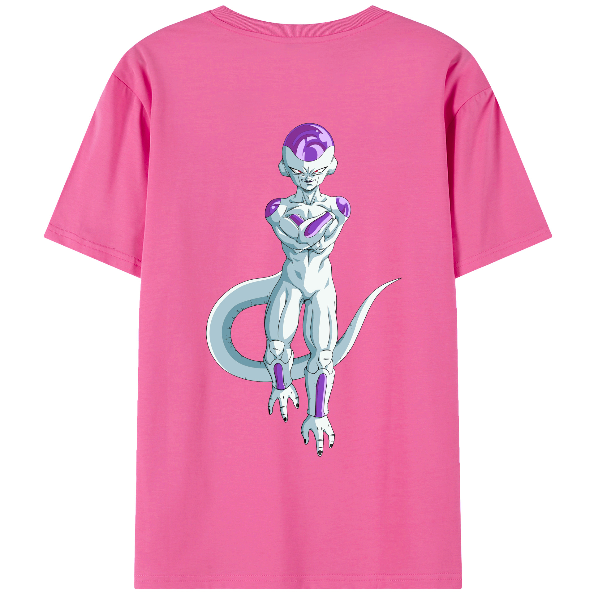 （画像用） ドラゴンボール フリーザ DRAGON BALL Frieza レディース半袖Tシャツ(バックプリント)